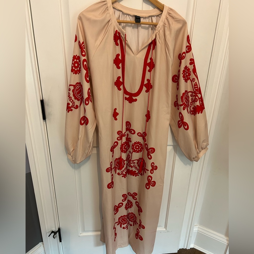 SHEIN kaftan style dress/coverup size medium